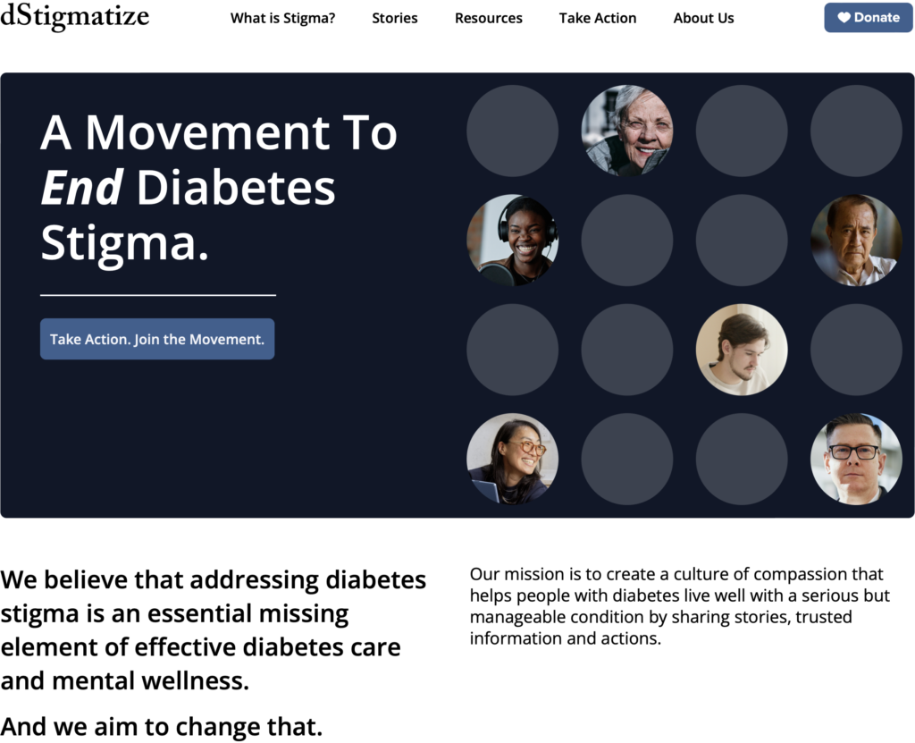 dStigmatize homepage